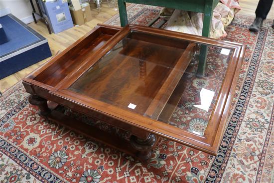 A coffee display table W.104cm